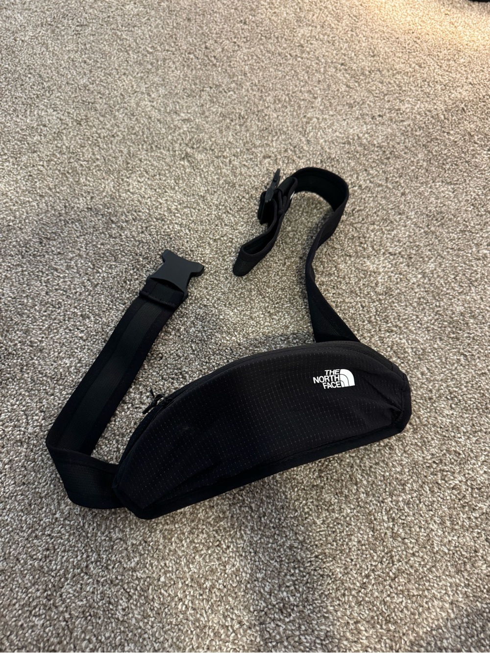 The North Face Black Waist Sling Bag